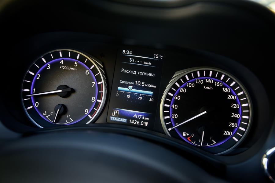 Панель приборов Infiniti Q60S 3.0t (CV37) 2017 года  (CIS) (фото 21 из 26)